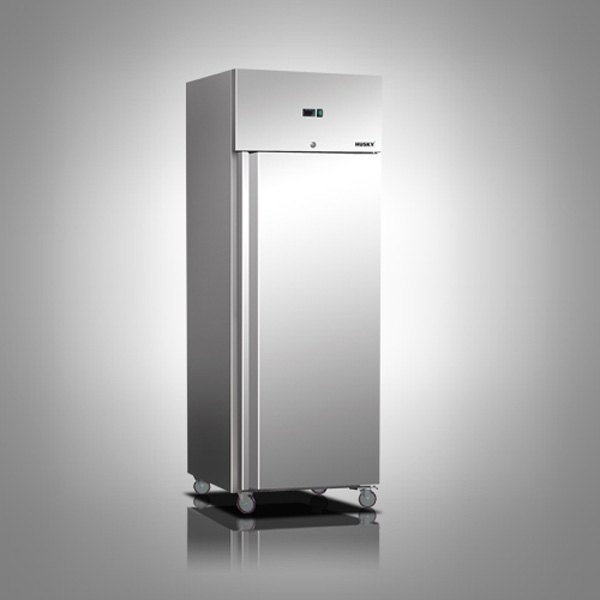Husky Single Door Stainless Steel Refrigerator