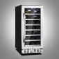 Husky 31 Bottle Stainless Steel Single Zone Compact Wine Cooler