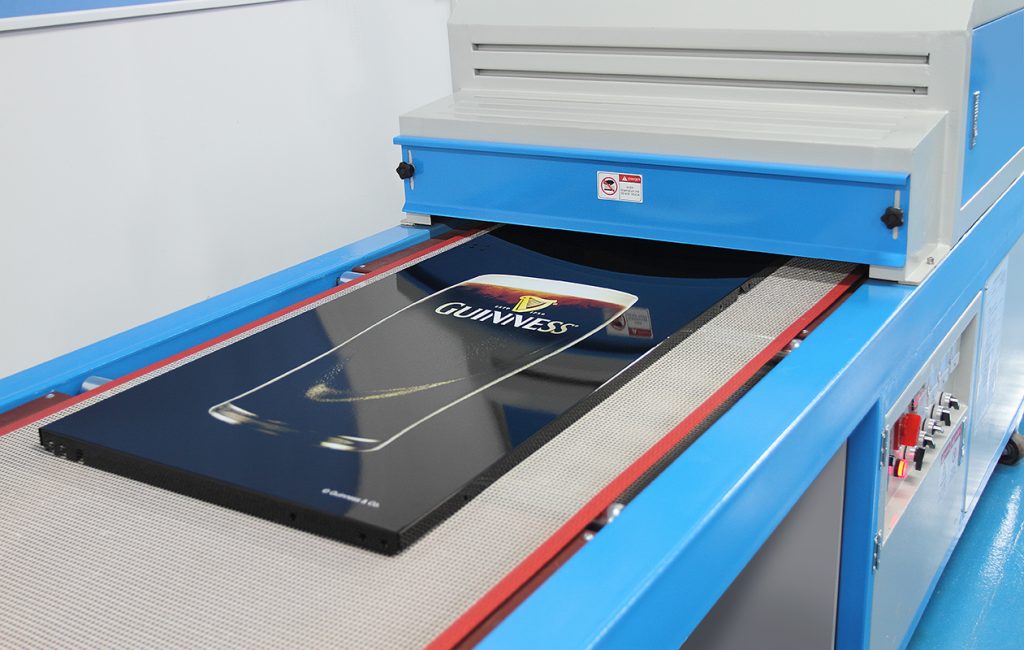 Husky silk screen printing room
